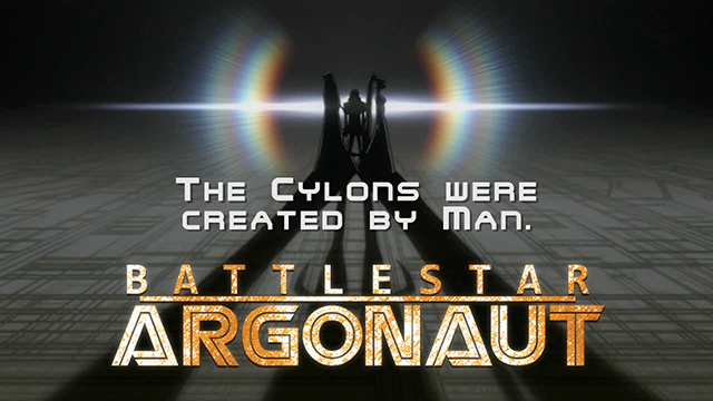 Poster 1 de l'intro de l'AMV Battelstar Argonaut, parodie de la série Battlestar Galactica